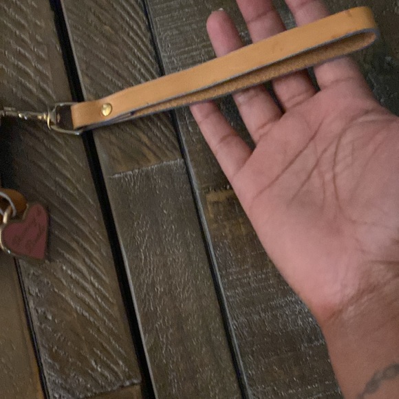 Vintage Y2K Multicolored Dooney & Burkey Leather Wristlet - Picture 4 of 10